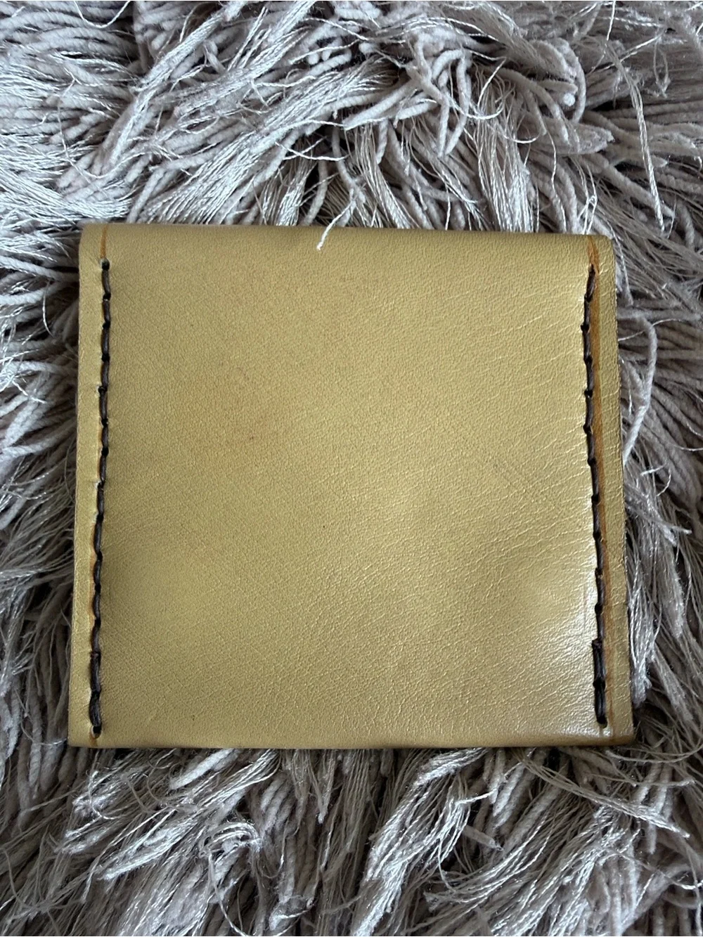 Vintage leather wallet